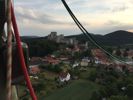 Let balonem Sušice - hrad Rabí